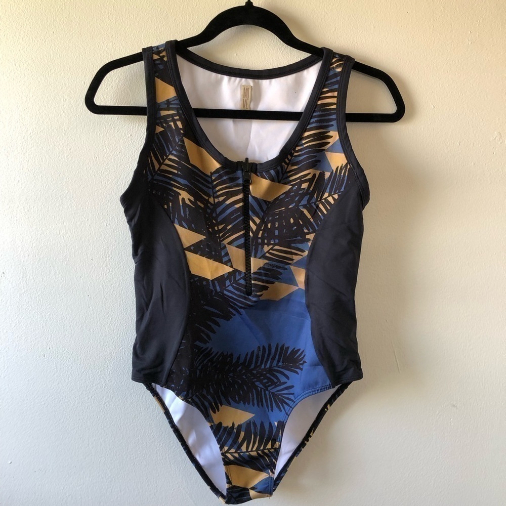 Animale Move Blue One Piece Swimsuit G L - Picture 4 of 14